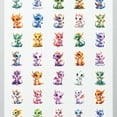 thumbnail image 4 of 35pcs-50pcs Cute Dragon Stickers Fantasy DIY Stickers Children Stickers for Phone Suitcase Laptop, 4 of 9