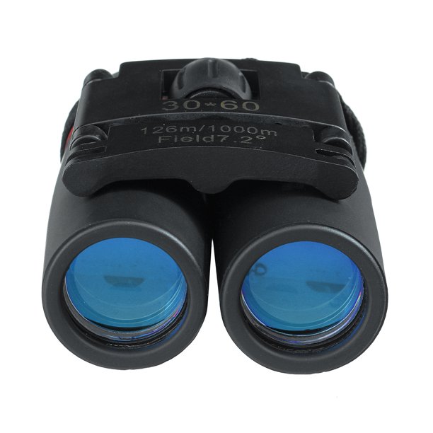 30x60 Compact Binoculars, Small Folding Binoculars, Large Eyepiece Easy