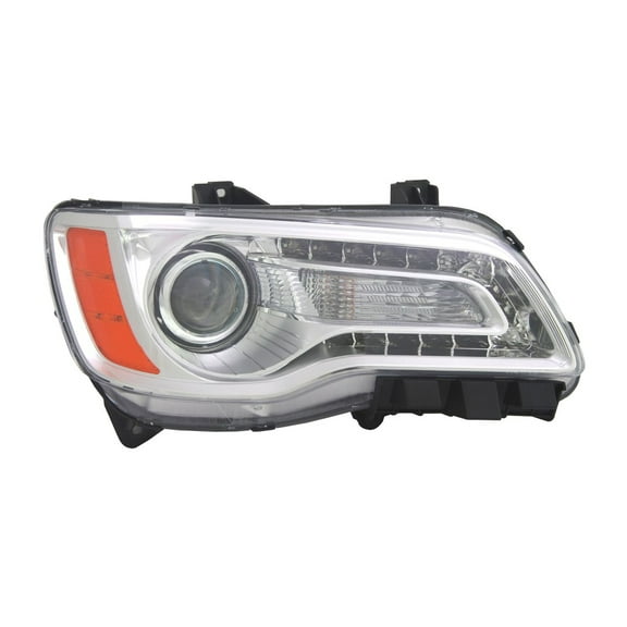 Headlight Assembly RH/Pass for 11 14 Chrysler 300 20-9217-00-9 68143002AC TYC Fits select: 2012,2014 CHRYSLER 300C