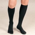 thumbnail image 2 of Silver Steps Compression Closed Toe Knee Highs, 20-30mmHg - XL, Black, 2 of 4