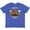 Vintage Royal Blue, variant on Inktastic Happy Groundhog Day- Cute Youth T-Shirt