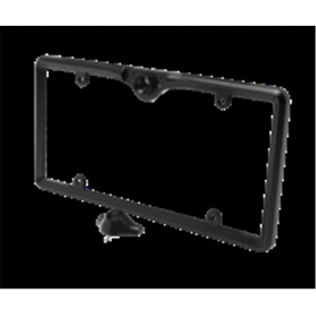 License Plate Frame Camera Bracket, Black