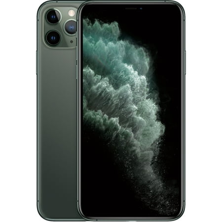 Pre-Owned Apple iPhone 11 Pro Max Mid Night Green 256GB GSM Unlocked - OPEN BOX (Refurbished: Good)