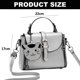 thumbnail image 2 of Otoño e invierno nuevo bolso de mano de PU con conocimiento de embarque, bolso pequeño colgado al hombro, lindo bolso de gato sonriente., 2 of 5