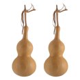 thumbnail image 1 of 2pcs Natural Gourd Shape Adornment Decorative Gourd Practical Desktop Decor, 1 of 8