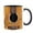 A, variant on Elainilye Guitar Shaped Ceramic Mug 13oz Inside Color Design for Coffee Tea Drinks Gift for Music Lovers