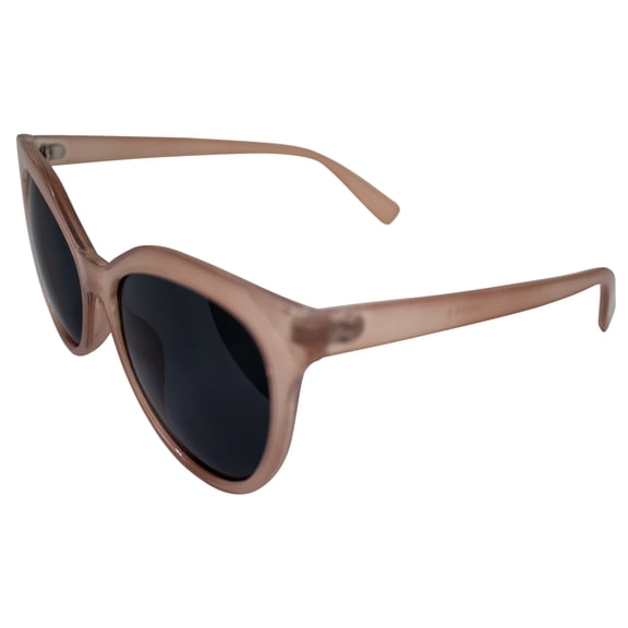 AlterImage Kat Fashion Retro Sunglasses for Women Cat Eye Rose Frame w/ Smoke Lenses