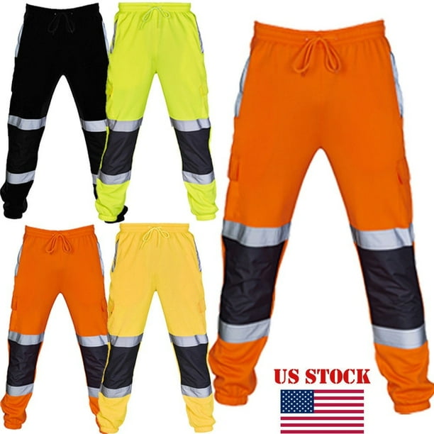 reflective jogging bottoms