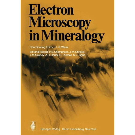 Electron Microscopy in Mineralogy, (Paperback)