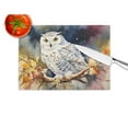 thumbnail image 3 of Snowy Owl Glass Cutting Board 12 in x 15 in, 3 of 5