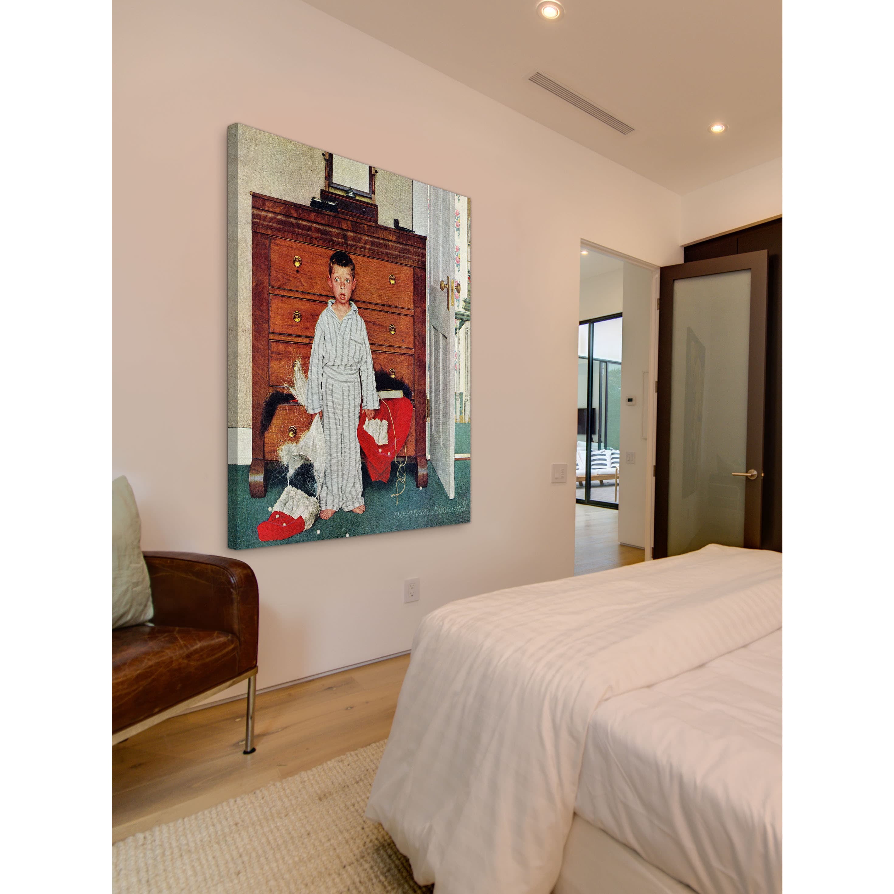 Marmont Hill "Discovery" by Norman Rockwell Painting Print on Canvas