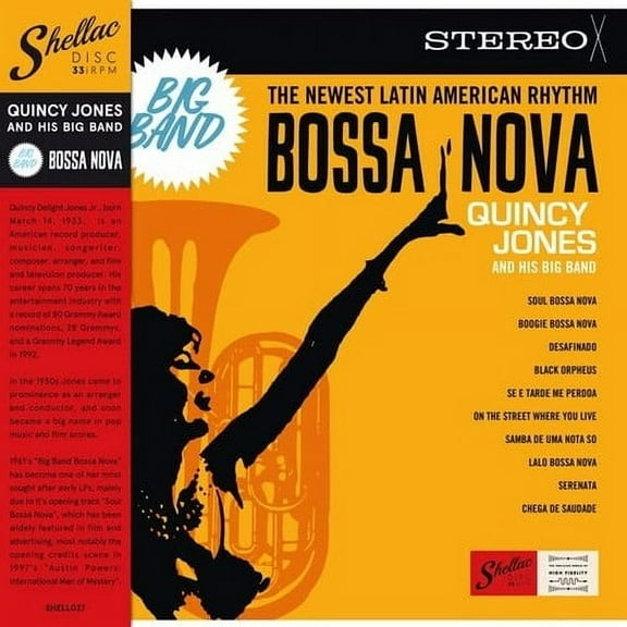 Jones,Quincy & His Big Band - Big Band Bossa Nova - Music & Performance - Vinyl
