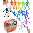thumbnail image 1 of Stretchy Toys UpBrands Skeletons, paquete de 48 unidades para niños, Halloween, 1 of 9