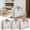 A152# White home storage organizers clearance under $5, variant on kkbbma under $5 Large Storage Bags, Clear Moving Bags with Zips for Moving Storage Clothes Bedding Comforter Quilt Blankets Christmas Storage Containers