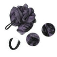 thumbnail image 3 of Unique Bargains 1 Pc Bath Shower Loofah Sponge Body Puffs for Bathroom Shower 4.13"x5.12" Purple, 3 of 6