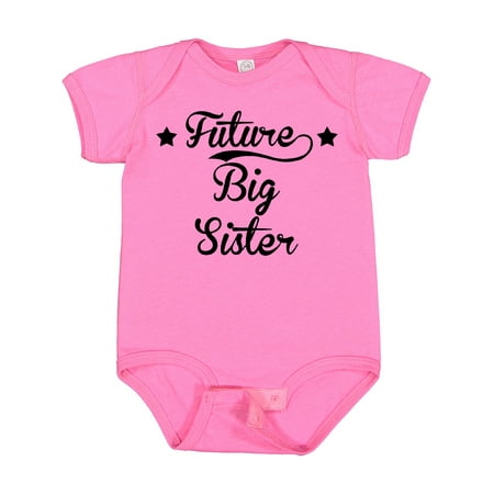 

Inktastic Future Big Sister Gift Baby Girl Bodysuit