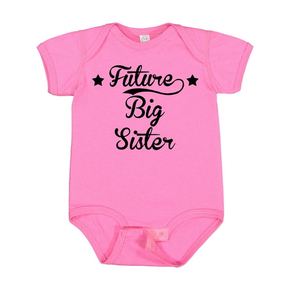 Inktastic Future Big Sister Girls Baby Bodysuit