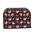 thumbnail image 6 of Toaster Covers 2 Slice, Turkey And Thanksgiving Waterproof Bread Machine Cover Fits for Standard 2 Slice Toasters, Home Decor Toaster Protection with Hanging Rope, 6 of 7