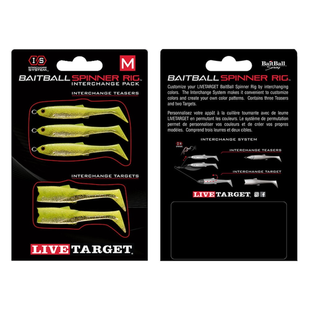 LiveTarget Lures BaitBall Spinner Rig