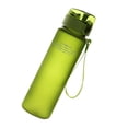 thumbnail image 1 of Yuarrent Botella de agua portátil de plástico taza para beber a prueba de fugas deportes viaje Drinkware botella al aire libre, verde, 560ML Type7 NO7 Yuarrent HA004187-03, 1 of 6