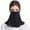 Black, variant on UPF 50 Sun Protection Face Mask, Ice Silk Neck Gaiter, Reusable Breathable Cooling UV Face Cover for Women Men