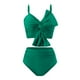 thumbnail image 4 of WILLBEST Traje de Baño Mujer Dos Piezas Traje de Baño de 2 Piezas de Cintura Alta con Lazo para Mujer, 4 of 5