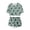 a-Green369, variant on FINALGANG Boys Girls Kids Two Piece Outfit Dinosaur Print Crewneck Short Sleeve Top Shorts Set Casual Summer Tracksuits With Pockets For Daily Wear Blue 4-5 Years