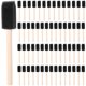 thumbnail image 1 of 60Pcs Small Foam Paint Brush Sponge Foam Brush Painting Set Wood Handle 1 Inch Paint Brushes Tools Painting Set for Kids, 1 of 5