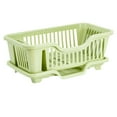 thumbnail image 3 of Dish Storage Rack Multifunctional with Drain Tray Utensil Dish Strainers Organizer Rack Dish Rack and Drainaboard Set for Kitchen, 3 of 8