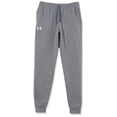 thumbnail image 2 of Joggers de Forro Polar Rival para Niños Under Armour, Talla Grande, Gris, 2 of 2
