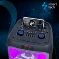 thumbnail image 3 of Bocina Sistema De Sonido Portátil 10 Pulgadas 60w Luces Led Negro, 3 of 5