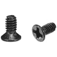 thumbnail image 4 of Uxcell M2 x 4mm / 0.16" Phillips Screws Fastener Black Zinc Plated 350 Pack, 4 of 5