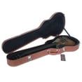 thumbnail image 6 of Glarry Electric Guitar Hard Case for GLP Style Guitar, Microgroove Bulge Surface, Brown, 6 of 19