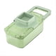 thumbnail image 2 of Picadora de Verduras, Trituradoras con Recipiente Transparente, Rallador de Alimentos Manual Multifuncional, Herramienta de Corte de Cocina Desmontable A, 2 of 5