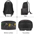thumbnail image 6 of Pzuqiu American Flag Tractor Custom 17 Inch Backpack for Kids Personalized with Name Large Capacity Durable Bookbag Adjustable Straps Customized for Elementary Middle School, 6 of 7