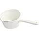 thumbnail image 1 of Nvzi Olla para leche con pico esmaltado, cacerola para leche, calentador de cacerolas, vajilla esmaltada (1,2 litros), color blanco, 1 of 4
