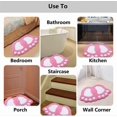 thumbnail image 3 of (67*48CM)Non-Slip Bath Mat, Quick-Drying Kitchen Mat for Bathroom Soft Patterns Absorbs Water Non-Slip Bathtub for Bedroom, Kitchen, Hallway, Entrance, 3 of 4