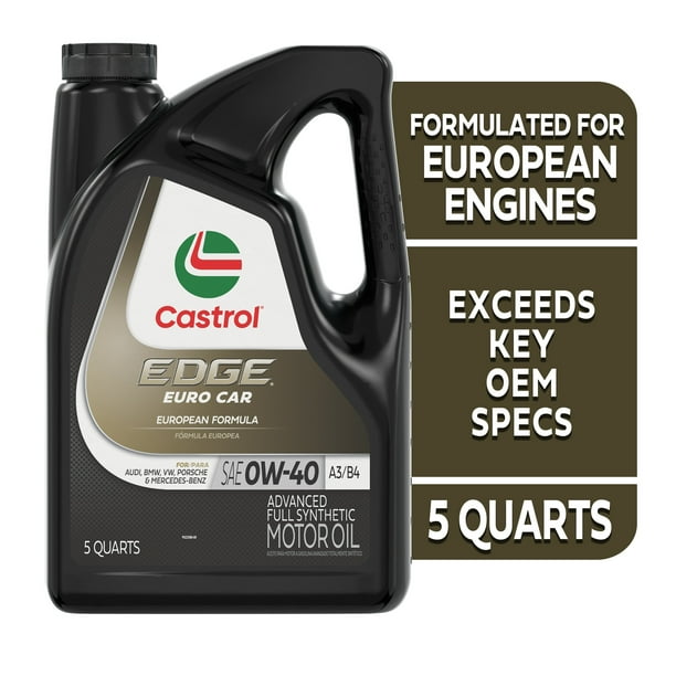 Castrol EDGE 0W-40 5QT | Engine lubricants for manufacturing