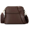 thumbnail image 5 of Wrangler 3Pcs Handbags Set Tote Bag & Medium Crossbody Purse & Wallet, Coffee, 5 of 6