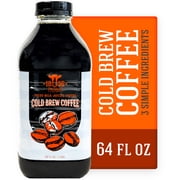 1836 Farms Cold Brew Coffee, 100% Natural, No Artificial Ingredients, 64 fl oz, Kosher