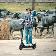 GOTRAX GMAX Electric Scooter for Adults, 10 Honeycamb Tire, Max 42 mile & 20 mph by 500W Motor, Folding Electric Scooter for Commute