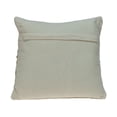 thumbnail image 3 of Nassau Collection Textured Woven Geometric Throw Pillow - 17.75" -  Brown and  Beige, 3 of 7