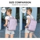 thumbnail image 2 of Mochila Viaje Cabina Avion 40x20x25 Mujer Ryanair Maleta para Cabina de avion Equipaje de Mano 45x36x20 Easyjet Mochila de Senderismo Mochila para Portatil Impermeable hombre con Cargador USB(Púrpura), 2 of 6