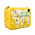 thumbnail image 2 of HLONK Instant Print Camera Kids Video Camera Mini Thermal Printer for Kids (Yellow), 2 of 10