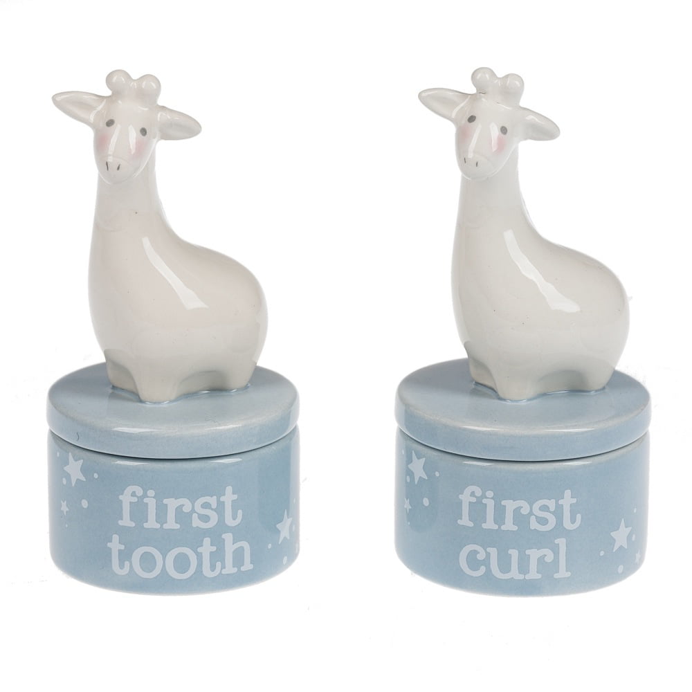 Midwest-CBK First Tooth and Curl Keepsake Box Set Pink Lamb 