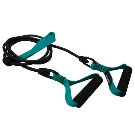 FINIS Dryland Cord - Resistance Training Exercise Bands to Improve Strength and Flexibility - High-Quality Resistance Stretch Bands for All Ages and Abilities - Medium  Green