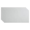 thumbnail image 1 of FASÄDE Border Fill Decorative Vinyl 2ft x 4ft Glue Up Ceiling Panel in Gloss White (5 Pack), 1 of 5