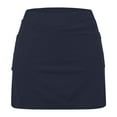 thumbnail image 3 of Leesechin Women's mid Length Tennis Golf Skirts with Capri Pants Workout Yoga Skirted Leggings Athletic Skorts Pants, 3 of 5