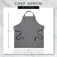 thumbnail image 4 of Hunter Green Multiple Dog Designs Print Multi-Color Cotton Chef Apron 35x28x0.2, 4 of 9