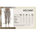 thumbnail image 7 of Cali1850 Women's Minky Joggers Sweatpants Bungee with Elastic Drawstring Waistband Soft Comfy Fuzzy Pants with Pockets, 7 of 7